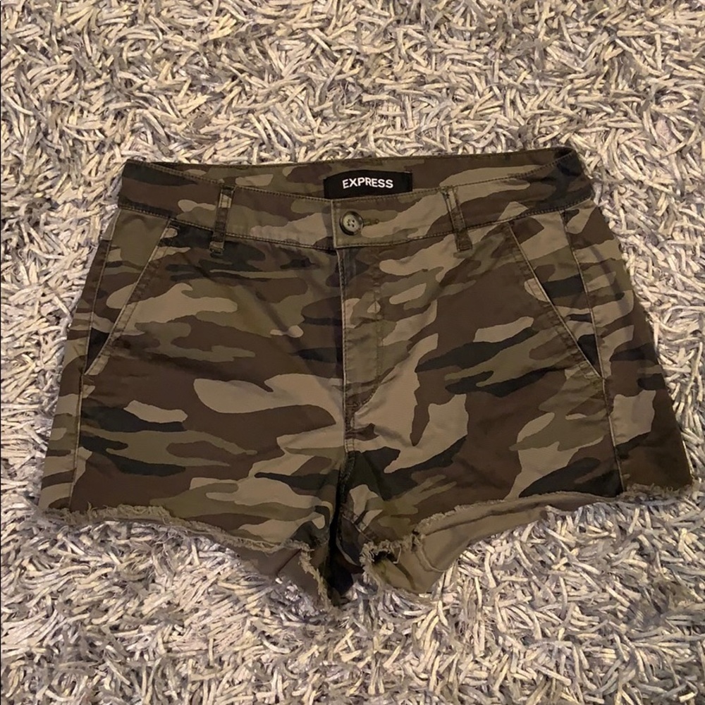 Express Camo Shorts